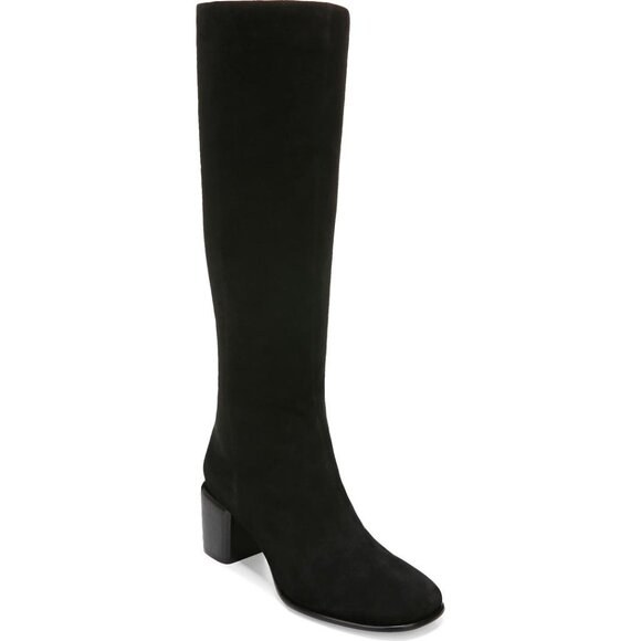 Vince Shoes - NEW Vince Maggie black suede Knee High Boots size 6.5